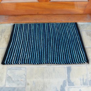 Hi Tech Sales Cotton Anti Slip Floor Water Soak Door Mat | Bathmat & Home, Kitchen, Office Entrance Mats | Rectangular, Blue, 38 x 58 cm Hi Tech Sales Cotton Anti Slip Floor Water Soak Door Mat | Bathmat & Home, Kitchen, Office Entrance Mats | Rectangular, Blue, 38 x 58 cm