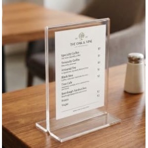 Transparent Acrylic T Shape Display Stand (8 × 6 × 4 cm) – Clear Photo Holder, Price Tag Holder, Table Sign Holder for Shop Counter, Office Desk, Menu Card & Photo Display (pack of 5) Transparent Acrylic T Shape Display Stand (8 × 6 × 4 cm) – Clear Photo Holder, Price Tag Holder, Table Sign Holder for Shop Counter, Office Desk, Menu Card & Photo Display (pack of 5)