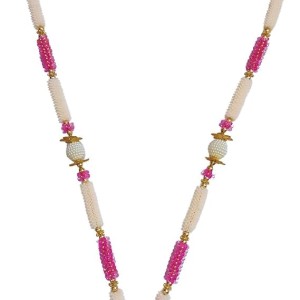 Hitech Sales Artificial Pearl and Bead Decorative Garland Mala for Pooja, Mandir, Home Decor, and Festivals | Multicolor Design with Pendant Hanging Hitech Sales Artificial Pearl and Bead Decorative Garland Mala for Pooja, Mandir, Home Decor, and Festivals | Multicolor Design with Pendant Hanging