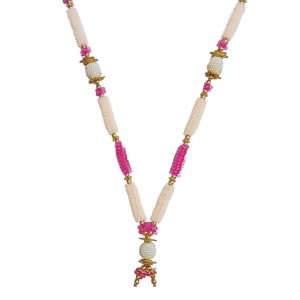 Hitech Sales Artificial Pearl and Bead Decorative Garland Mala for Pooja, Mandir, Home Decor, and Festivals | Multicolor Design with Pendant Hanging Hitech Sales Artificial Pearl and Bead Decorative Garland Mala for Pooja, Mandir, Home Decor, and Festivals | Multicolor Design with Pendant Hanging