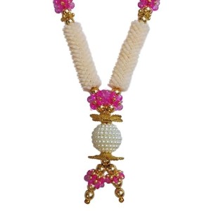 Hitech Sales Artificial Pearl and Bead Decorative Garland Mala for Pooja, Mandir, Home Decor, and Festivals | Multicolor Design with Pendant Hanging Hitech Sales Artificial Pearl and Bead Decorative Garland Mala for Pooja, Mandir, Home Decor, and Festivals | Multicolor Design with Pendant Hanging