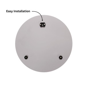 Sleek Round Wall Mounted Bathroom, Basin Mirror, Mirror for Home, Bedroom, Ideal for Modern Bathrooms (14X18) Sleek Round Wall Mounted Bathroom, Basin Mirror, Mirror for Home, Bedroom, Ideal for Modern Bathrooms (14X18)