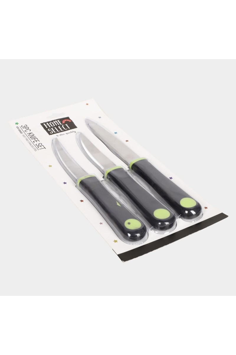 Steel Knife Set of 3 27.5 cm (Pack of 3)