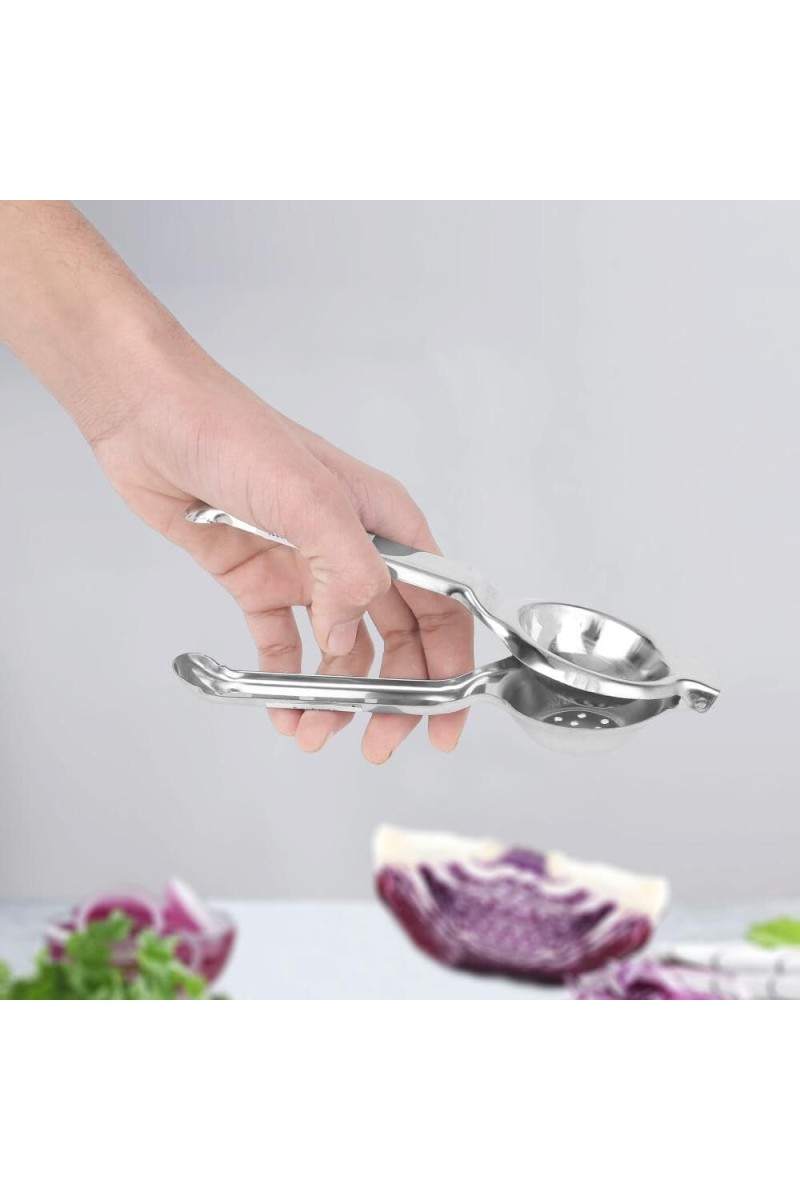 Stainless Steel Lemon Squeezer, 7.6 in Length (Pack of 1)