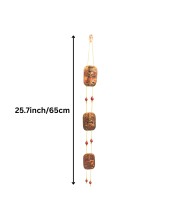 Handcrafted Terracotta Hindu Deity Hanging with Ganesha Design | Decorative Wall Hanging for Home, Entrance & Temple Decor | Traditional Door Hanging | Copper Finish Ornament Handcrafted Terracotta Hindu Deity Hanging with Ganesha Design | Decorative Wall Hanging for Home, Entrance & Temple Decor | Traditional Door Hanging | Copper Finish Ornament