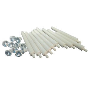 VBL Diamond Plastic Stands for Cake & Dessert Display – Clear Crystal Style Cupcake Pillars with White Base, Decorative Food Display Supports for Parties, Weddings & Events (Set of 10) VBL Diamond Plastic Stands for Cake & Dessert Display – Clear Crystal Style Cupcake Pillars with White Base, Decorative Food Display Supports for Parties, Weddings & Events (Set of 10)