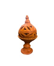 Clay Terracotta Diya for Puja & Diwali | Handmade Earthen Oil Lamp for Home Temple, Festival & Spiritual Décor (23inch/7.5cm) Clay Terracotta Diya for Puja & Diwali | Handmade Earthen Oil Lamp for Home Temple, Festival & Spiritual Décor (23inch/7.5cm)