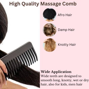 Hi Tech Sales Hair Wide Tooth Comb Detangling Frizz off detangler hair comb for Curly, long Hair & any type Hair, Wet, Dry. Shampoo Comb. Pack of 1 (Violet) Hi Tech Sales Hair Wide Tooth Comb Detangling Frizz off detangler hair comb for Curly, long Hair & any type Hair, Wet, Dry. Shampoo Comb. Pack of 1 (Violet)