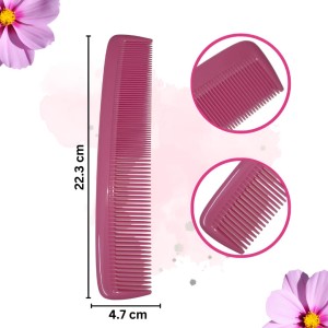 Hi Tech Sales Grooming Hair Combs for Men and Women Wide Tooth Comb Detangling Frizz off detangler hair comb for Curly, long Hair & any type Hair, Wet, Dry. Shampoo Comb. Pack of 1 (Pink) Hi Tech Sales Grooming Hair Combs for Men and Women Wide Tooth Comb Detangling Frizz off detangler hair comb for Curly, long Hair & any type Hair, Wet, Dry. Shampoo Comb. Pack of 1 (Pink)