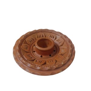 Handcrafted Terracotta Padma (Lotus) Incense Stick/Agarbatti Holder – Pooja Decor & Room Fragrance Enhancer Handcrafted Terracotta Padma (Lotus) Incense Stick/Agarbatti Holder – Pooja Decor & Room Fragrance Enhancer