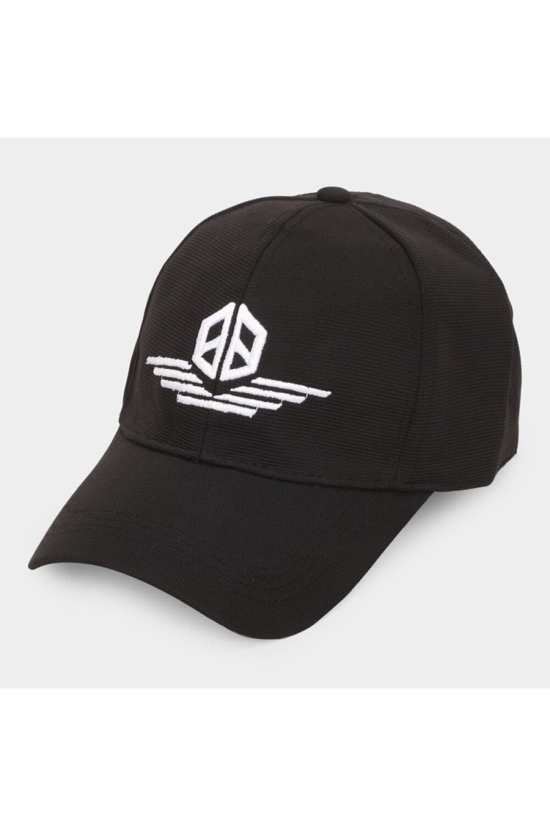 Brink Black Men's Cotton Cap Stylish & Comfortable Adjustable Baseball Hat for Outdoor, Casual & Sports Wear