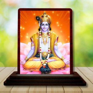Car Desk/Table Top Lord Rama Wooden Photo Stand 3x4 Inches, Compact & Stylish Spiritual Display For Car, Home & Office (Pack Of 1) (F14444) Car Desk/Table Top Lord Rama Wooden Photo Stand 3x4 Inches, Compact & Stylish Spiritual Display For Car, Home & Office (Pack Of 1) (F14444)