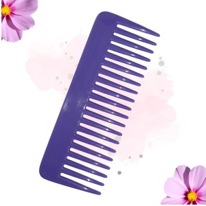 Hi Tech Sales Hair Wide Tooth Comb Detangling Frizz off detangler hair comb for Curly, long Hair & any type Hair, Wet, Dry. Shampoo Comb. Pack of 1 (Violet) Hi Tech Sales Hair Wide Tooth Comb Detangling Frizz off detangler hair comb for Curly, long Hair & any type Hair, Wet, Dry. Shampoo Comb. Pack of 1 (Violet)
