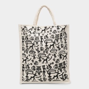 Brink Women's Beige Polyurethane Tote Bag - (M599)