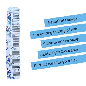 Hitech Sales Elegant Floral Design Comb – Perfect Hair Accessory for Stylish Women – Durable, Lightweight, and Chic (5) Hitech Sales Elegant Floral Design Comb – Perfect Hair Accessory for Stylish Women – Durable, Lightweight, and Chic (5)