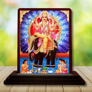 Car Desk/Table Top Lord Vishwakarma Wooden Photo Stand 3x4 Inches, Compact & Stylish Spiritual Display For Car, Home & Office (Pack Of 1) (F14581) Car Desk/Table Top Lord Vishwakarma Wooden Photo Stand 3x4 Inches, Compact & Stylish Spiritual Display For Car, Home & Office (Pack Of 1) (F14581)