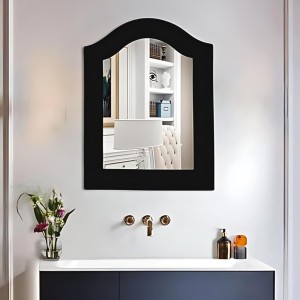 Sleek Bathroom/Basin Mirror | Wall Mounted Mirror for Home, Bathroom Reflective Surface | Ideal for Modern Bathrooms (12X16) Sleek Bathroom/Basin Mirror | Wall Mounted Mirror for Home, Bathroom Reflective Surface | Ideal for Modern Bathrooms (12X16)
