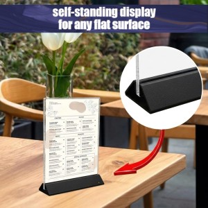 Clear Acrylic Photo Frame Stand | Transparent Crystal Photo Holder for Table & Desk Display | Modern Minimalist Picture Frame for Home, Office & Tabletop Photo Stand (5x7 size). Clear Acrylic Photo Frame Stand | Transparent Crystal Photo Holder for Table & Desk Display | Modern Minimalist Picture Frame for Home, Office & Tabletop Photo Stand (5x7 size).