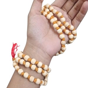 HiTechMart Sacred Tulsi Mala for Meditation and Prayer – Handcrafted Natural Beads with Durable Thread (24 inch) HiTechMart Sacred Tulsi Mala for Meditation and Prayer – Handcrafted Natural Beads with Durable Thread (24 inch)