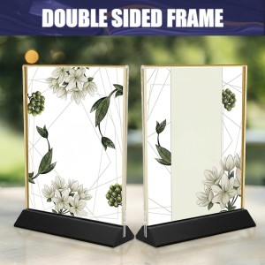 Clear Acrylic Photo Frame Stand | Transparent Crystal Photo Holder for Table & Desk Display | Modern Minimalist Picture Frame for Home, Office & Tabletop Photo Stand (5x7 size). Clear Acrylic Photo Frame Stand | Transparent Crystal Photo Holder for Table & Desk Display | Modern Minimalist Picture Frame for Home, Office & Tabletop Photo Stand (5x7 size).