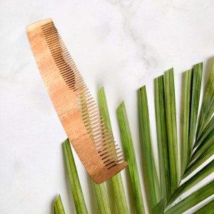 Wooden Neem Comb for Hair | Natural Anti-Static Wooden Hair Comb | Wide & Fine Teeth | Reduces Hair Fall & Dandruff | Unisex Wooden Neem Comb for Hair | Natural Anti-Static Wooden Hair Comb | Wide & Fine Teeth | Reduces Hair Fall & Dandruff | Unisex