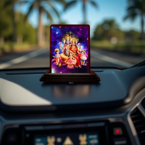 Car Desk/Table Top Lord Vishnu Lakshmi Wooden Photo Stand 3x4 Inches, Compact & Stylish Spiritual Display For Car, Home & Office (Pack Of 1) (F14441) Car Desk/Table Top Lord Vishnu Lakshmi Wooden Photo Stand 3x4 Inches, Compact & Stylish Spiritual Display For Car, Home & Office (Pack Of 1) (F14441)