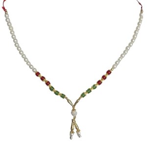 Hitech Sales Artificial Pearl and Bead Decorative Garland Mala for Pooja, Mandir, Home Dcor, and Festivals | Multicolor Design with Pendant Hanging (26 cm - Small - 1 Piece) Hitech Sales Artificial Pearl and Bead Decorative Garland Mala for Pooja, Mandir, Home Dcor, and Festivals | Multicolor Design with Pendant Hanging (26 cm - Small - 1 Piece)