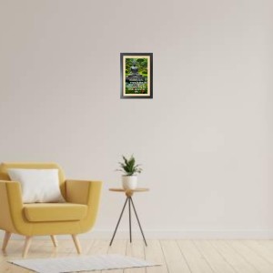 Buddha & His Famous Quote Photo Frame - Black Frame, 11x15 Inches, Perfect for Office & Wall Decoration, Ideal Gift Buddha & His Famous Quote Photo Frame - Black Frame, 11x15 Inches, Perfect for Office & Wall Decoration, Ideal Gift