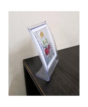 999 Silver Ganesh Photo Frame Stand, 13 cm X 17 cm 999 Silver Ganesh Photo Frame Stand, 13 cm X 17 cm