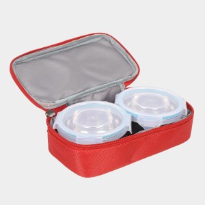 Hitech Sales 300ml Plastic & Steel Lunch Box – Red Leakproof Tiffin Box for Office & School Hitech Sales 300ml Plastic & Steel Lunch Box – Red Leakproof Tiffin Box for Office & School
