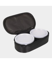 Stainless Steel Lunch Box Container -10 X 5cm |Bag- 22 X 11 X 7cm, Container- 2+ with Bag Stainless Steel Lunch Box Container -10 X 5cm |Bag- 22 X 11 X 7cm, Container- 2+ with Bag