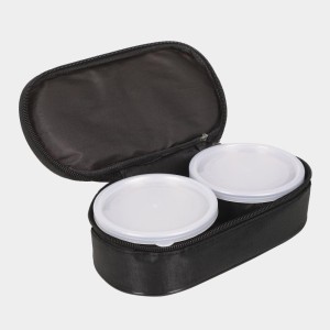 Stainless Steel Lunch Box Container -10 X 5cm |Bag- 22 X 11 X 7cm, Container- 2+ with Bag Stainless Steel Lunch Box Container -10 X 5cm |Bag- 22 X 11 X 7cm, Container- 2+ with Bag
