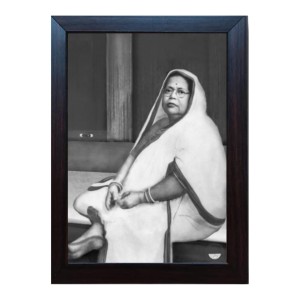 Hitech Jagat Janani Sri Sri Boro Maa Laminated photo frame for table, Study & living room, gifts : Divine Blessings for Your Home (Synthetic Wood Base and Front Glass, 8 x 6 inch) Hitech Jagat Janani Sri Sri Boro Maa Laminated photo frame for table, Study & living room, gifts : Divine Blessings for Your Home (Synthetic Wood Base and Front Glass, 8 x 6 inch)