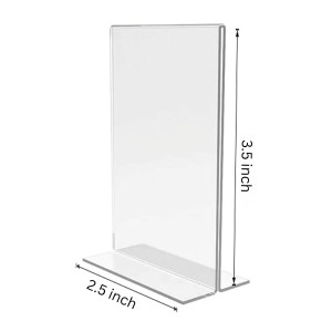 Sri Chaitanya Mahaprabhu & Swami Prabhupada Acrylic T-Style Photo Stand, Compact and Stylish Spiritual Display, easily change 2 photos (Pack of 1) Sri Chaitanya Mahaprabhu & Swami Prabhupada Acrylic T-Style Photo Stand, Compact and Stylish Spiritual Display, easily change 2 photos (Pack of 1)