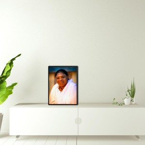 Mata Amritanandamayi (Amma) Laminated Photo - 5x7 Inches, Divine Blessings for Home & Office and Temple Decoration Mata Amritanandamayi (Amma) Laminated Photo - 5x7 Inches, Divine Blessings for Home & Office and Temple Decoration
