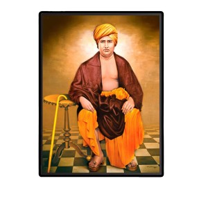 Swami Dayananda Maa Saraswati Laminated Photo (7x9 Inches Without glass) Divine Blessings for Table and Walls,Home & Office and Temple Decoration Swami Dayananda Maa Saraswati Laminated Photo (7x9 Inches Without glass) Divine Blessings for Table and Walls,Home & Office and Temple Decoration