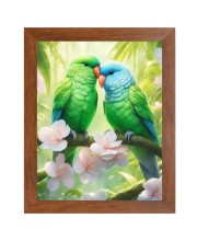 AI Funny Birds Art Picture for Kids - 10x14 inches, Brown Color - Perfect Wall Decor for Children's Room AI Funny Birds Art Picture for Kids - 10x14 inches, Brown Color - Perfect Wall Decor for Children's Room