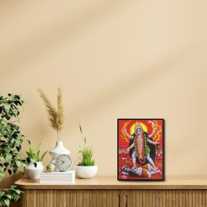 Maa Kaali Laminated Photo - 11x13 Inches, Divine Blessings for Home & Office and Temple Decoration Maa Kaali Laminated Photo - 11x13 Inches, Divine Blessings for Home & Office and Temple Decoration