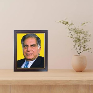 Hitech Sales Ratan Tata Photo Frame for Home Decoration and Gift (Wall and Tabletop, Rectangular, Polystyrene Frame, Printed Photo, 24 x 29 cm, Black) Hitech Sales Ratan Tata Photo Frame for Home Decoration and Gift (Wall and Tabletop, Rectangular, Polystyrene Frame, Printed Photo, 24 x 29 cm, Black)