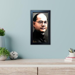 Hitech Sales Netaji Subhas Chandra Bose Wall-Mount Rectangular Polystyrene Photo Frame | Home Decoration and Gifting | 9.6 x 15.6 inches | Black | Pack of 1 | Printed Photo Hitech Sales Netaji Subhas Chandra Bose Wall-Mount Rectangular Polystyrene Photo Frame | Home Decoration and Gifting | 9.6 x 15.6 inches | Black | Pack of 1 | Printed Photo