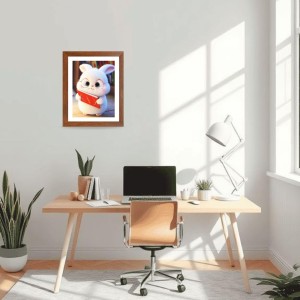 AI Funny Cute Cat Art Picture for Kids - 10x14 inches, Brown Color - Perfect Wall Decor for Children's Room AI Funny Cute Cat Art Picture for Kids - 10x14 inches, Brown Color - Perfect Wall Decor for Children's Room