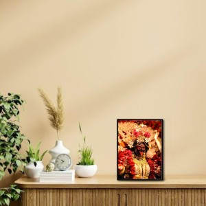 Maa Kaali Laminated Photo (7x9 Inches) Divine Blessings for Home & Office and Temple Decoration Maa Kaali Laminated Photo (7x9 Inches) Divine Blessings for Home & Office and Temple Decoration