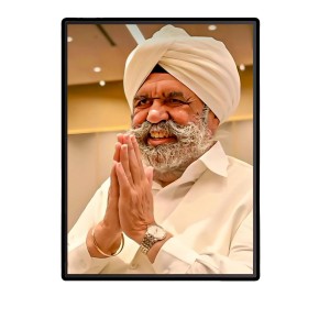 Sant Rajinder Singh Ji Maharaj Laminated Photo - 5x7 Inches, Divine Blessings for Home & Office and Temple Decoration