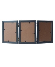Sri Sri Anukul Thakur, Barama, Barada Black & white photo frame | Small 3 Picture tri-Fold Colour Photo Frame for Desk or Shelf & Home & Office Décor Room Decoration |