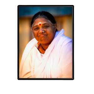 Mata Amritanandamayi (Amma) Laminated Photo - 5x7 Inches, Divine Blessings for Home & Office and Temple Decoration Mata Amritanandamayi (Amma) Laminated Photo - 5x7 Inches, Divine Blessings for Home & Office and Temple Decoration