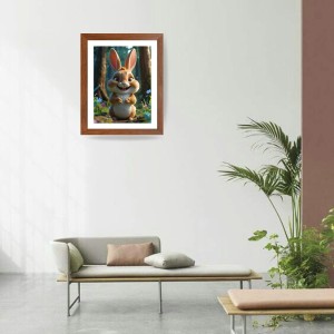 AI Funny Squirrel Art Picture for Kids - 14x18 inches, Brown Color - Perfect Wall Decor for Children's Room AI Funny Squirrel Art Picture for Kids - 14x18 inches, Brown Color - Perfect Wall Decor for Children's Room