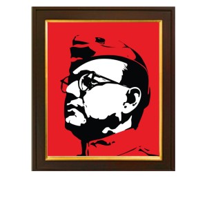 Revolutionary Netaji Subhash Chandra Bose Wood Photo Frame(photoframe,Multicolour,10x12 inch) Wall Mount and Tabletop Revolutionary Netaji Subhash Chandra Bose Wood Photo Frame(photoframe,Multicolour,10x12 inch) Wall Mount and Tabletop