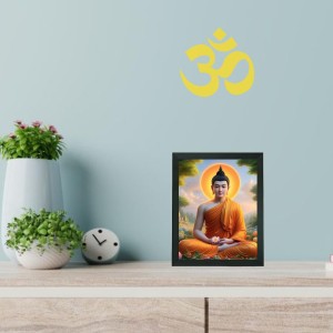 Hitech Sales Lord Gautama Buddha Polystyrene Photo Frame for Pooja Room, Temple Decor, Home Decoration and Gifting (Wall and Tabletop, Rectangular, Printed Photo, 7.12 x 9.12 inches Frame, Black) Hitech Sales Lord Gautama Buddha Polystyrene Photo Frame for Pooja Room, Temple Decor, Home Decoration and Gifting (Wall and Tabletop, Rectangular, Printed Photo, 7.12 x 9.12 inches Frame, Black)