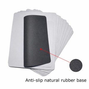 Mouse Pad, Blank White Sublimation Mouse Pad with Anti-Slip Natural Rubber Base, Smooth Surface for Office, Home & Gaming – Pack of 2 Mouse Pad, Blank White Sublimation Mouse Pad with Anti-Slip Natural Rubber Base, Smooth Surface for Office, Home & Gaming – Pack of 2