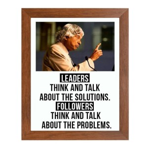 A P J Abdul Kalam & Famous Quote Brown Frame, 10x14InchesInspirational Wall Art for Office, Home DecorIdeal Spiritual Gift A P J Abdul Kalam & Famous Quote Brown Frame, 10x14InchesInspirational Wall Art for Office, Home DecorIdeal Spiritual Gift